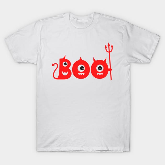 BOO T-Shirt by Ombre Dreams